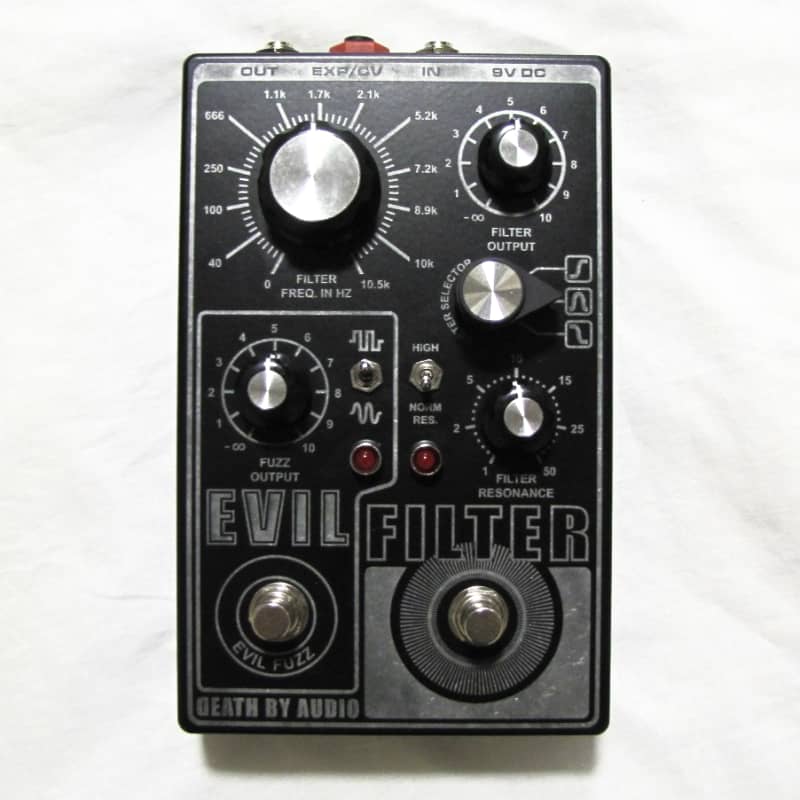 used 2010s Death By Audio Evil Filter Grey - Effect Pedal