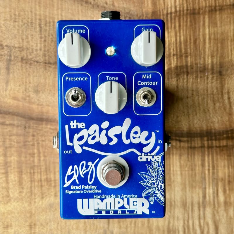 used Wampler Paisley Drive Paisley - Effect Pedal