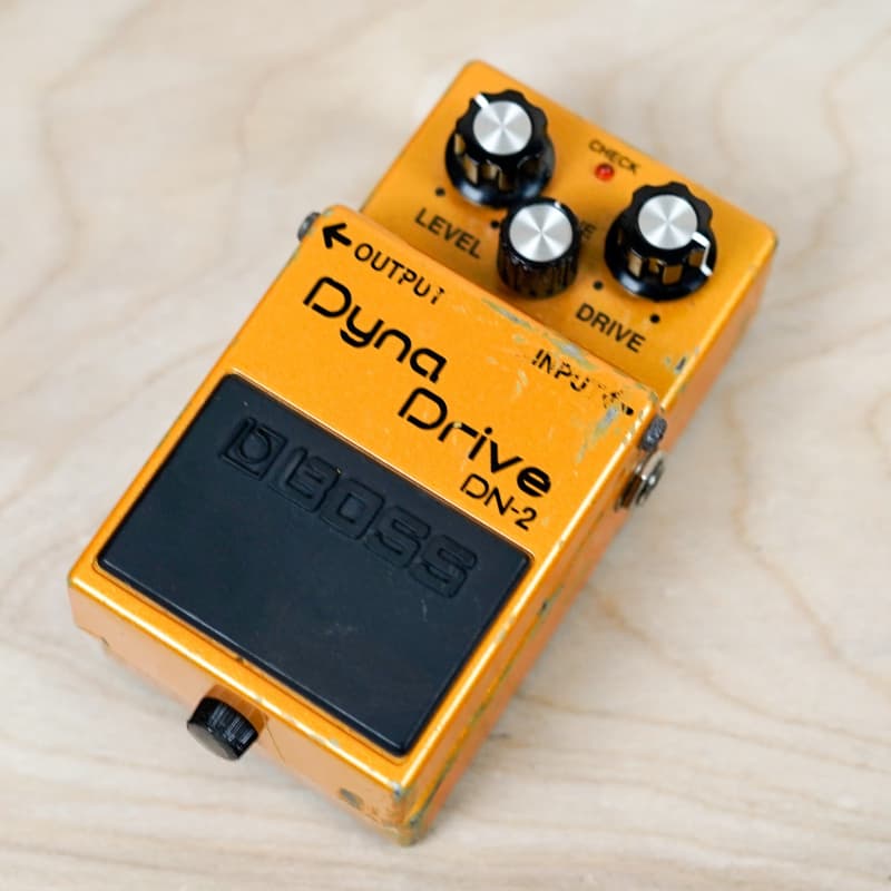 used 2007 Boss DN-2 Dyna Drive Pedal (Dark Grey Label) Orange - Effect Pedal