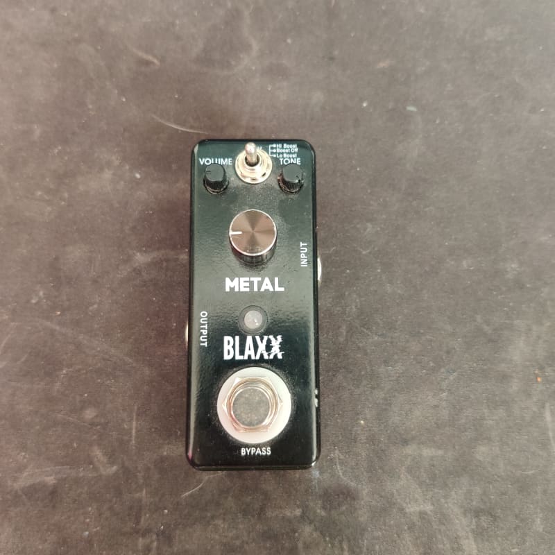 used 2010s BLAXX Metal Distortion Black - Effect Pedal