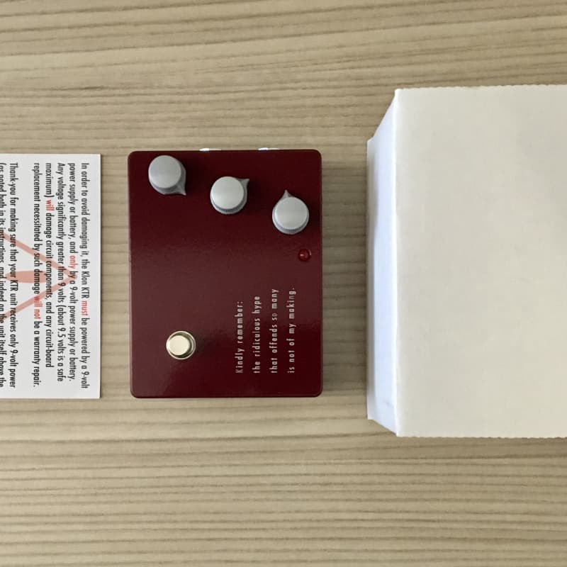 used 2012 - 2019 Klon KTR Red - Effect Pedal