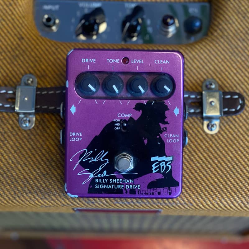 used 2010s EBS Billy Sheehan Signature Drive Purple - Effect Pedal