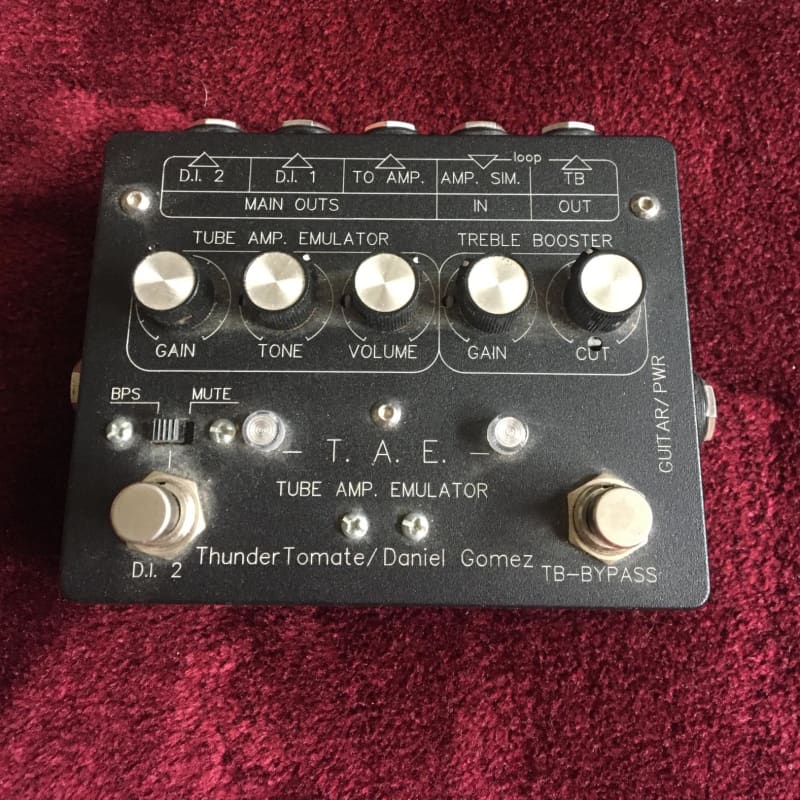 used 2015 ThunderTomate T.A.E. AC30 Tube Amp Emulator/ Treble Boost... - Effect Pedal