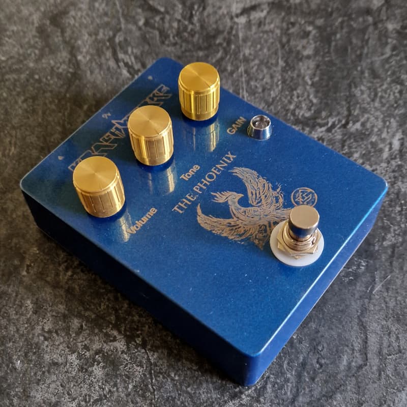 new 2023 Krachwerke The Phoenix Overdrive Metalic Blue - Effect Pedal