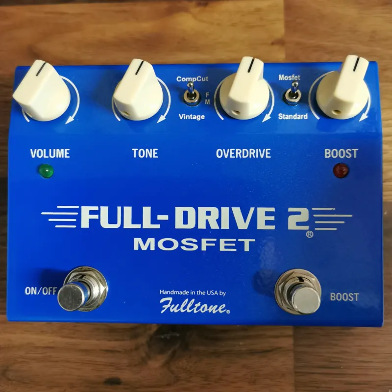 used 2000s Fulltone Full-Drive 2 Mosfet Blue - Effect Pedal