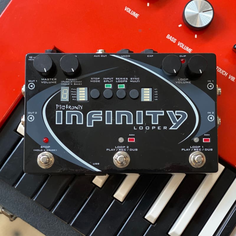 used Pigtronix Infinity Looper Black - Effect Pedal