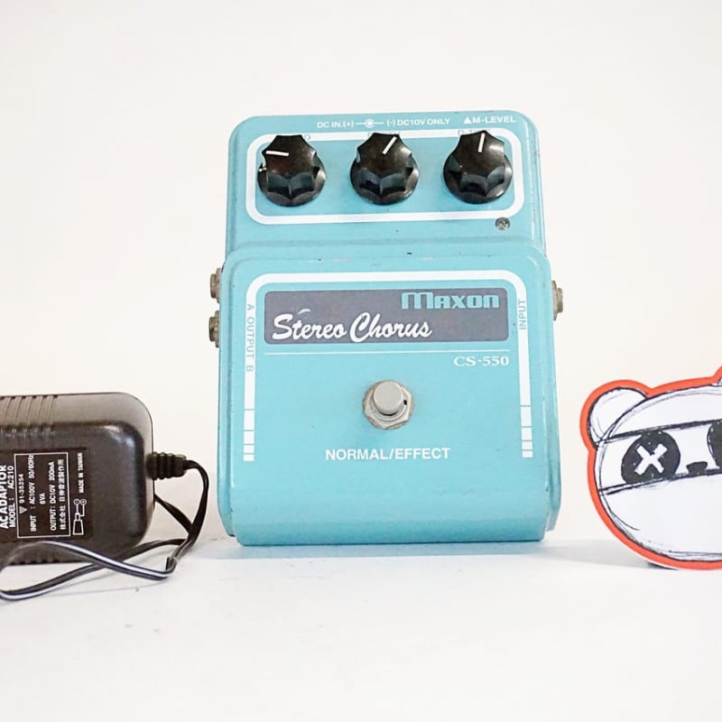 used 2000s Maxon CS-550 Stereo Chorus Blue - Effect Pedal