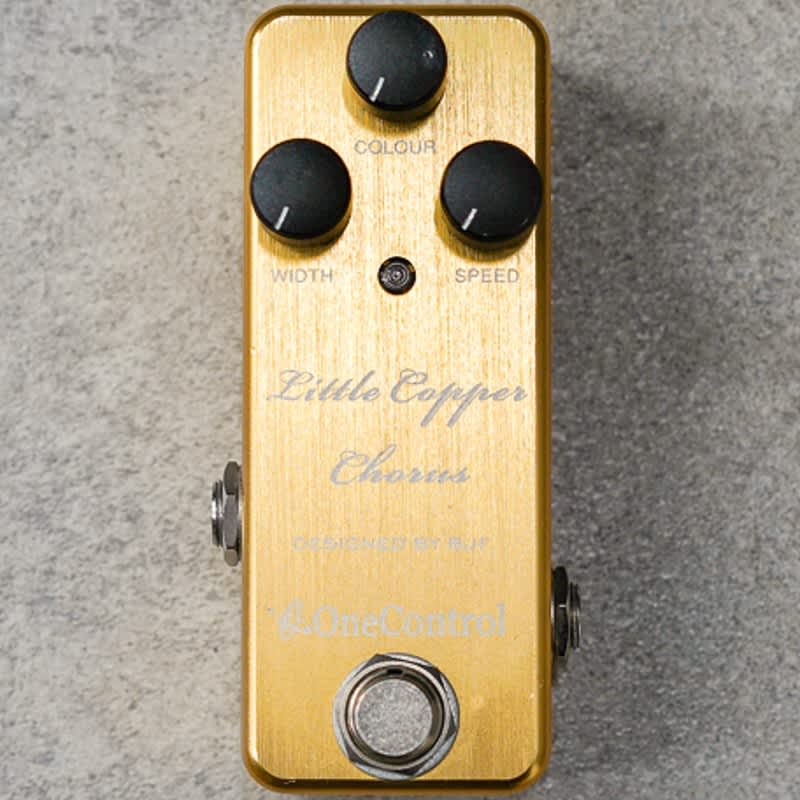 used 2010s One Control Little Copper Chorus Pedal Copper – Effect Pedal