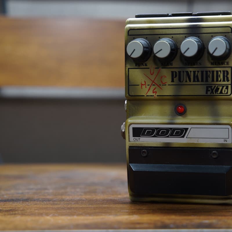 used 1997 DOD Punkifier FX76 Yellow - Effect Pedal