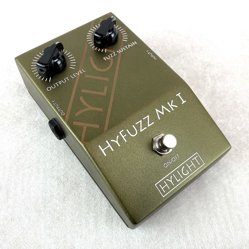 new 2023 Hylight HyFuzz MKI Gold Green - Effect Pedal