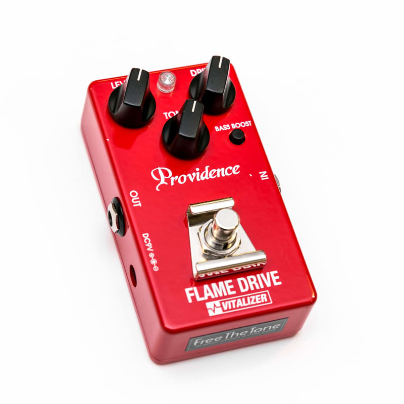 used 2010s Providence Flame Drive FDR-1F Red - Effect Pedal