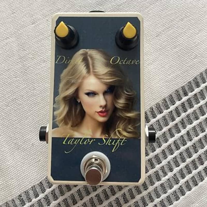 used 2023 Celebrity Pedals Taylor Shift Octaver White - Effect Pedal