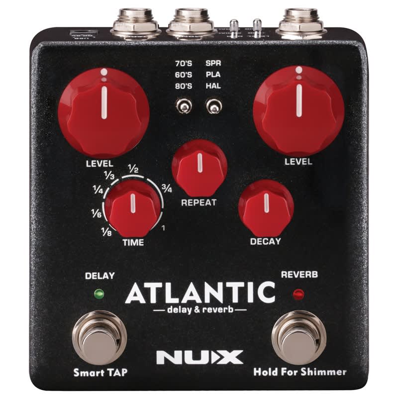 new NuX NU-X Atlantic Delay & Reverb Pedal Delay - Effect Pedal