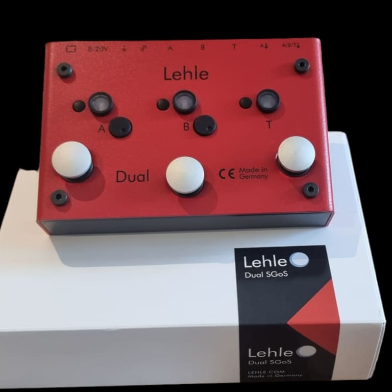 used 2010 - Present Lehle Dual SGoS Red - Effect Pedal