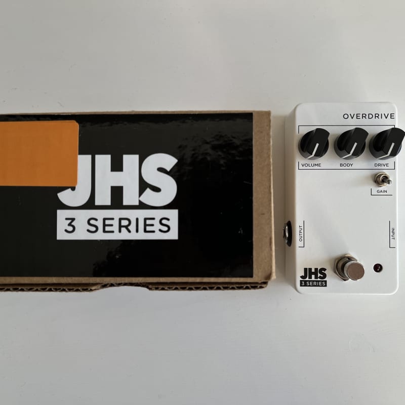 used 2020 - Present JHS 3 Series Overdrive White - Effect Pedal