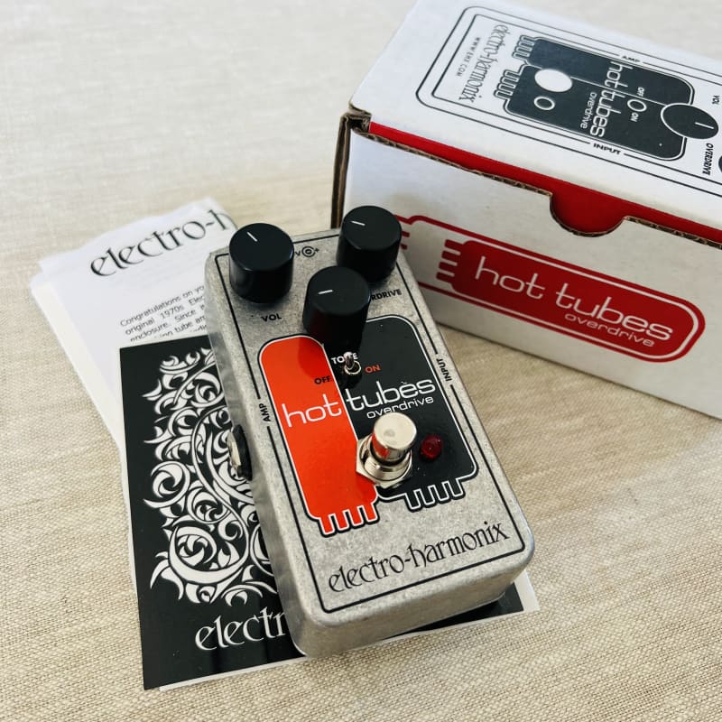 used 2013 - Present Electro-Harmonix Hot Tubes Nano Overdrive Red /... - Effect Pedal