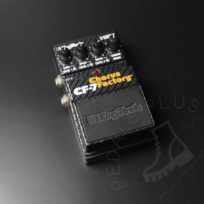 used 2010s DigiTech CF-7 Chorus Factory Carbon Fiber - Effect Pedal