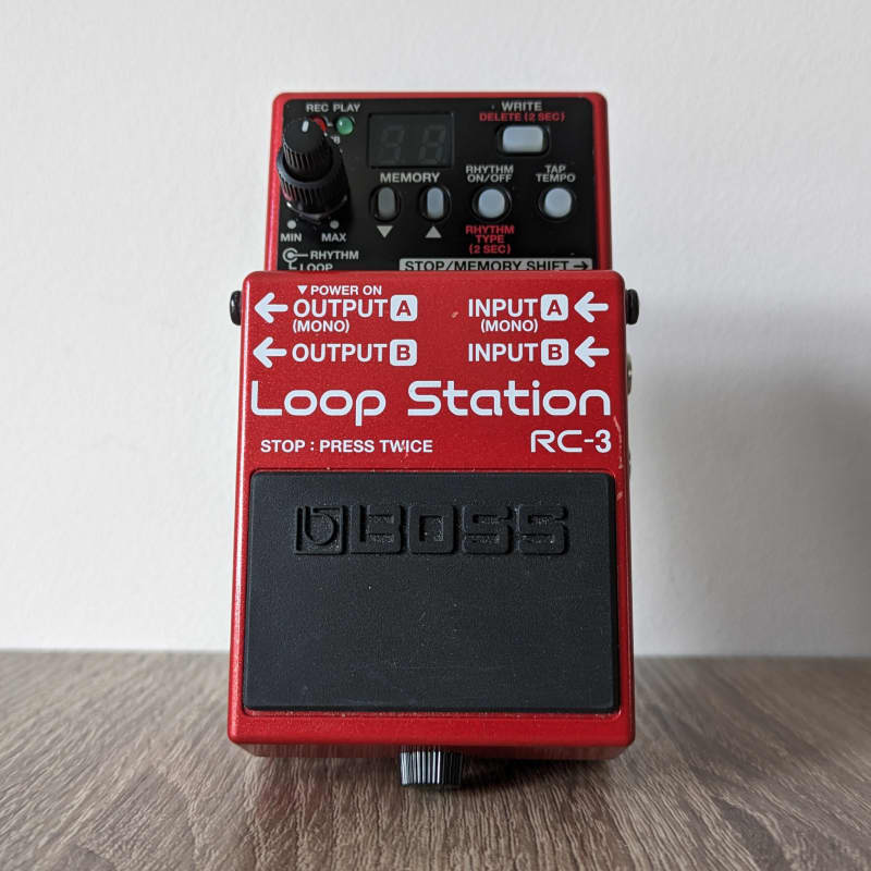 used 2011 - Present Boss RC-3 Loop Station Red - Effect Pedal