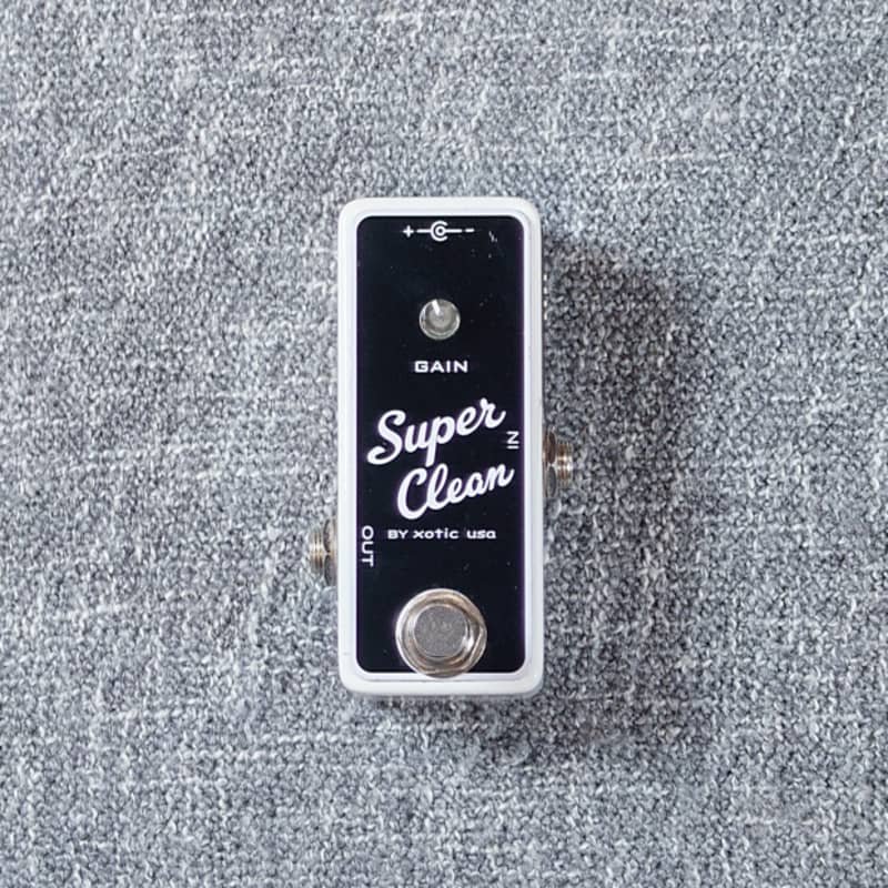 used 2019 Xotic Super Clean Buffer White – Effect Pedal