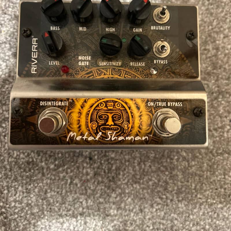 used 2010s Rivera Metal Shaman Distortion Graphic - Effect Pedal