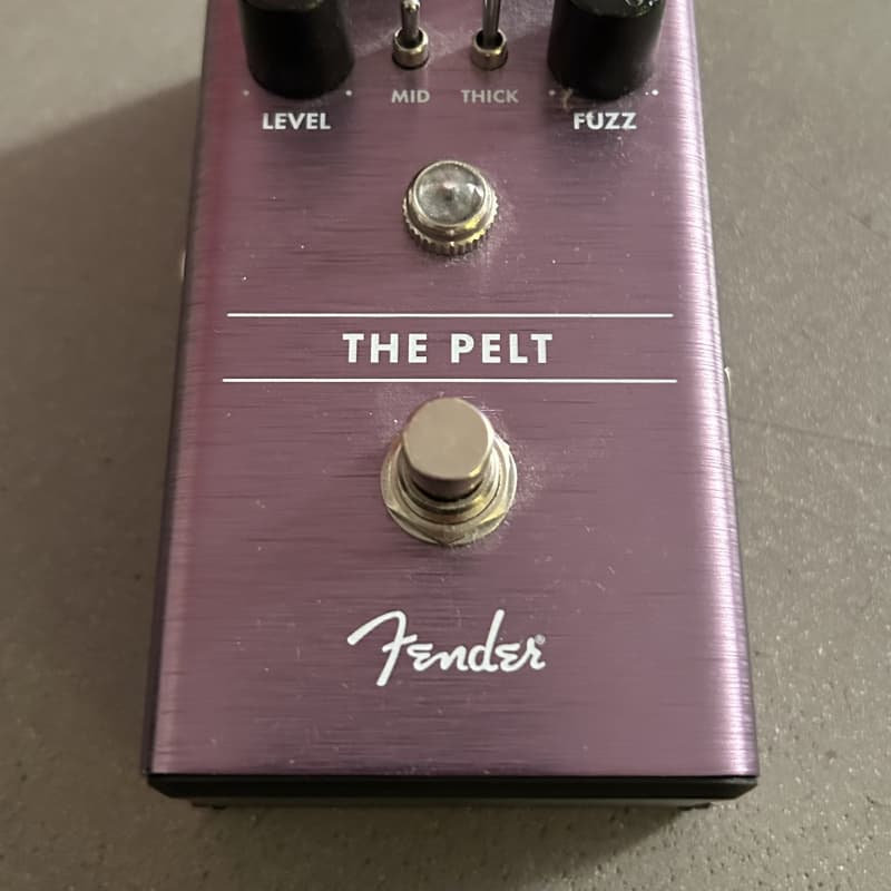 used 2018 - Present Fender The Pelt Fuzz Purple - Effect Pedal