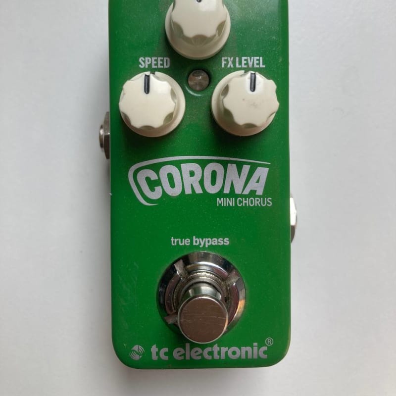 used 2014 - Present TC Electronic Corona Mini Chorus Green - Effect Pedal