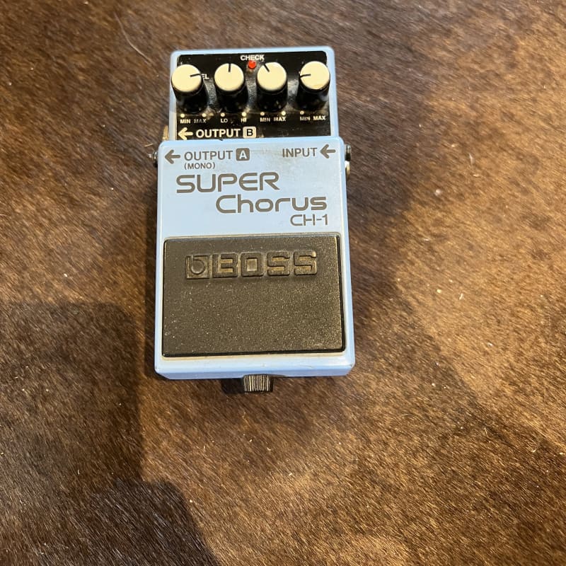 used 2001 - Present Boss CH-1 Super Chorus (Dark Gray Label) Blue - Effect Pedal