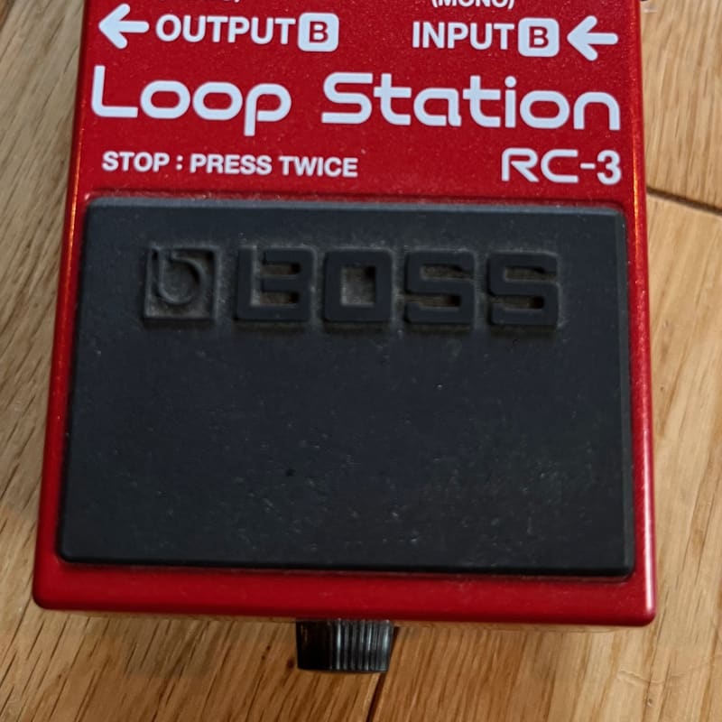 used 2011 - Present Boss RC-3 Loop Station Red - Effect Pedal