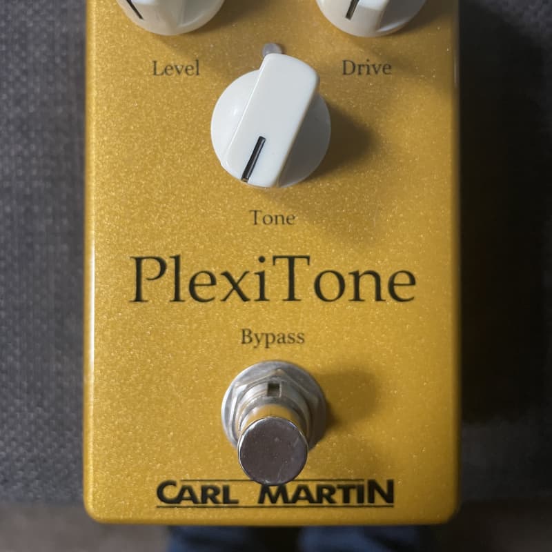 used 2010s Carl Martin PlexiTone Single Channel Yellow – Effect Pedal