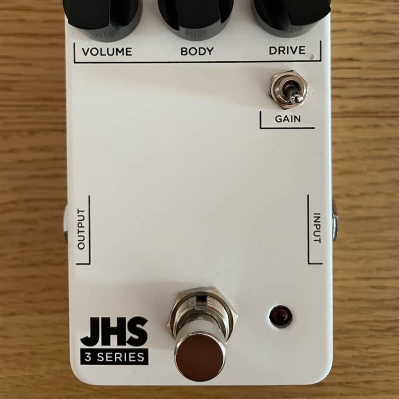 used 2024 JHS 3 Series Overdrive White - Effect Pedal