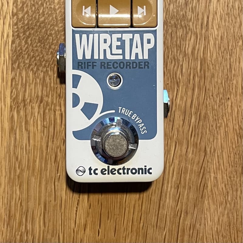 used 2016 - Present TC Electronic WireTap Riff Recorder White - Effect Pedal