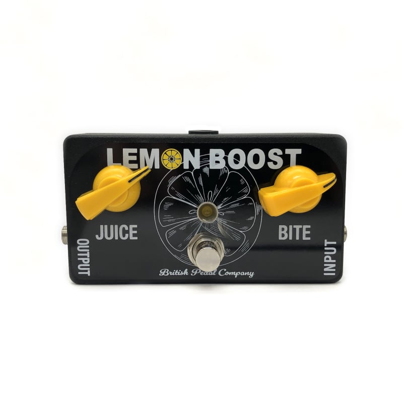 new 2023 British Pedal Company Lemon Boost THE JOHN SQUIRE STONE R... - Effect Pedal