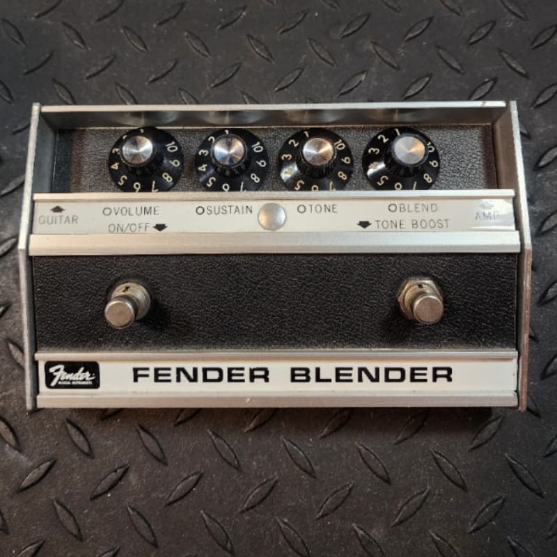 used 1974 Fender Blender Fuzz Silver - Effect Pedal