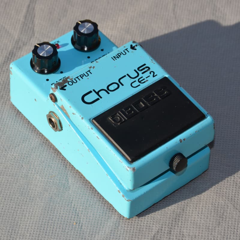 used 1981 Boss CE-2 Chorus (Black Label) Blue - Effect Pedal