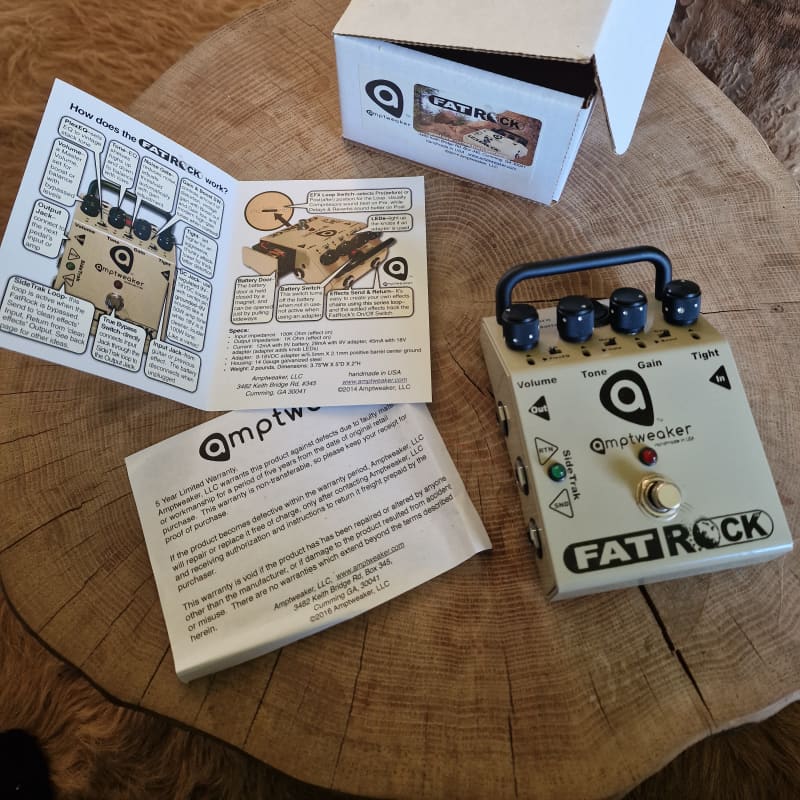 used 2010s Amptweaker Fat Rock Cream - Effect Pedal