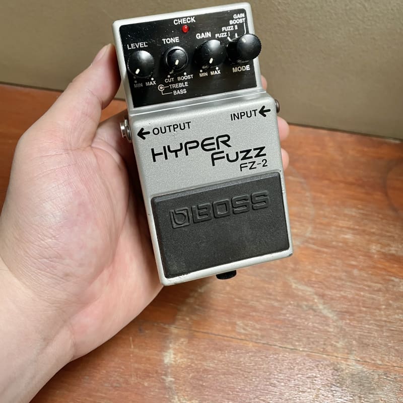 used 1993 - 1997 Boss FZ-2 Hyper Fuzz (Silver Label) Silver - Effect Pedal