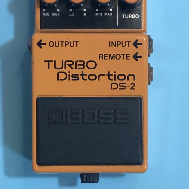 used 1989 - 2019 Boss DS-2 Turbo Distortion (Silver Label) Orange - Effect Pedal