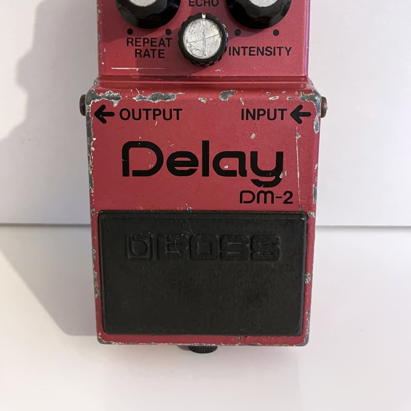 used 1981 - 1984 Boss DM-2 Delay (Black Label) Pink - Effect Pedal