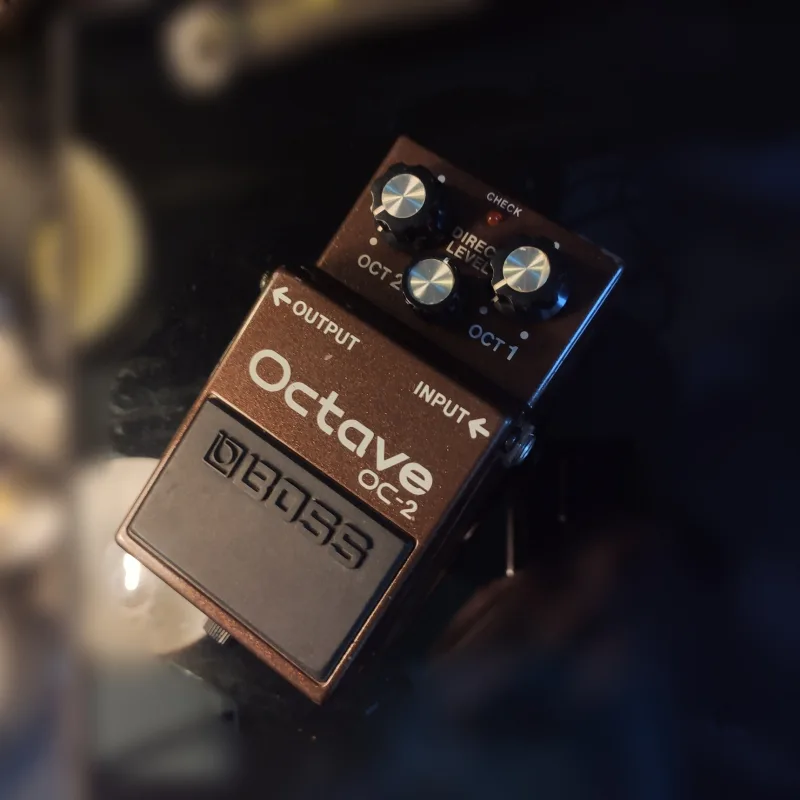 used 1990s Boss OC-2 Octave (Black Label) Brown - Effect Pedal