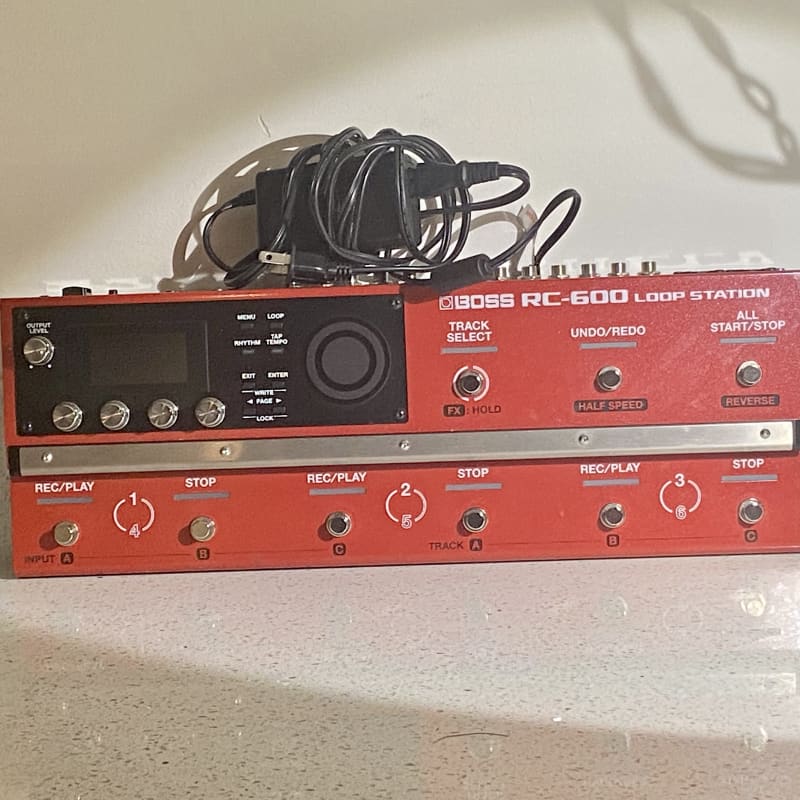 used ~2020 Boss RC-600 Loop Station Red - Effect Pedal