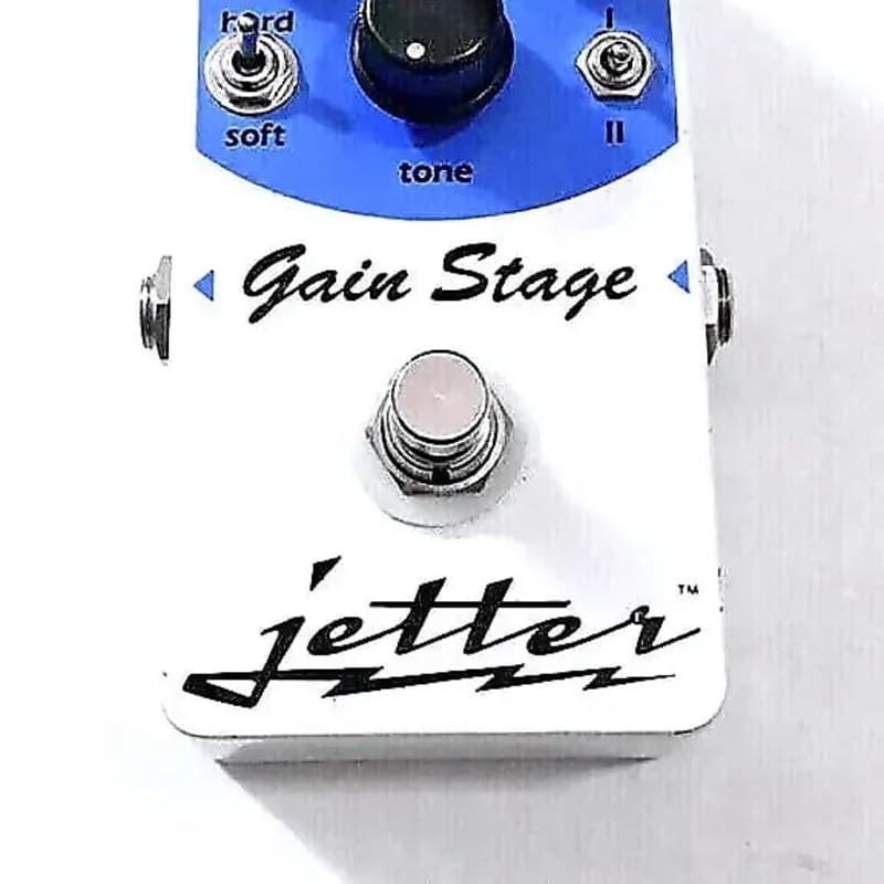 used 2010s Jetter Gain Stage Blue White - Effect Pedal