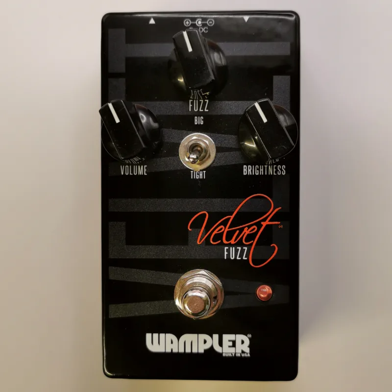 used 2010s Wampler Velvet Fuzz V2 Black – Effect Pedal