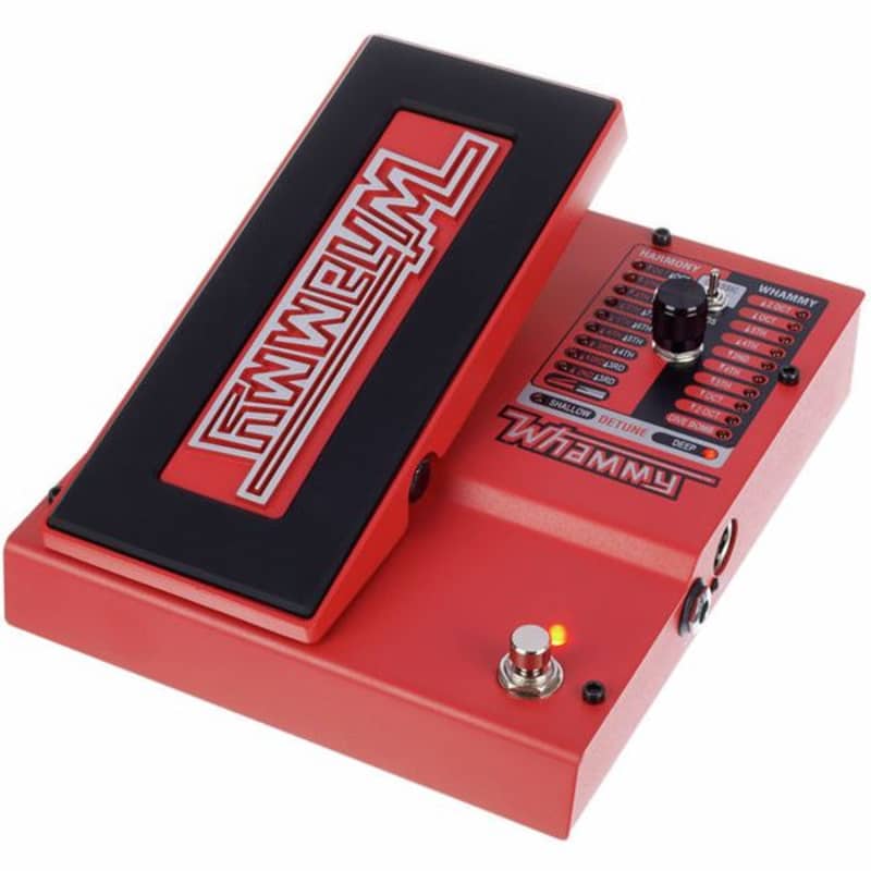 used 2010s DigiTech Whammy 5 Pitch Shift Pedal Red - Effect Pedal