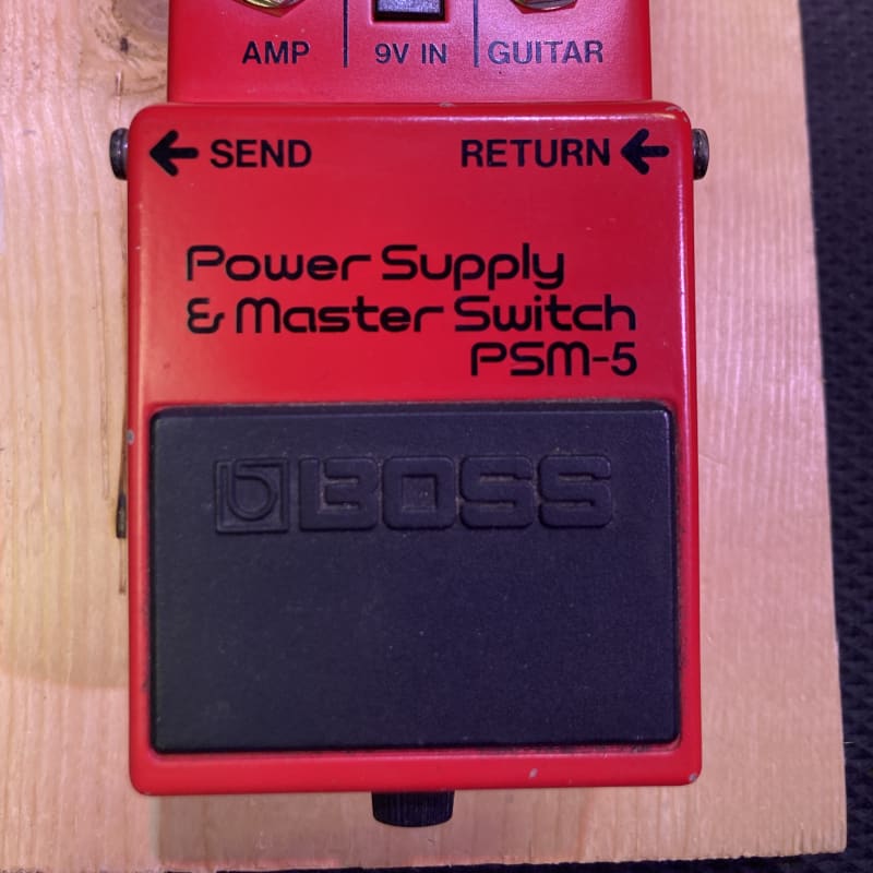 used 1984 - 1990 Boss PSM-5 Power Supply & Master Switch (Red L... - Effect Pedal