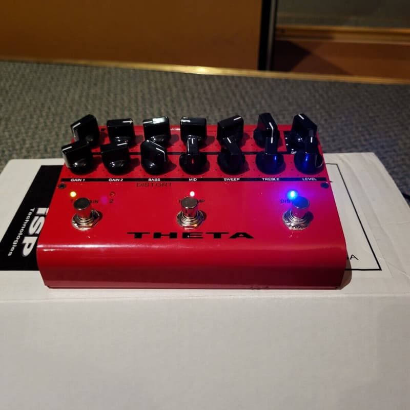 used ISP Technologies Theta Red - Effect Pedal