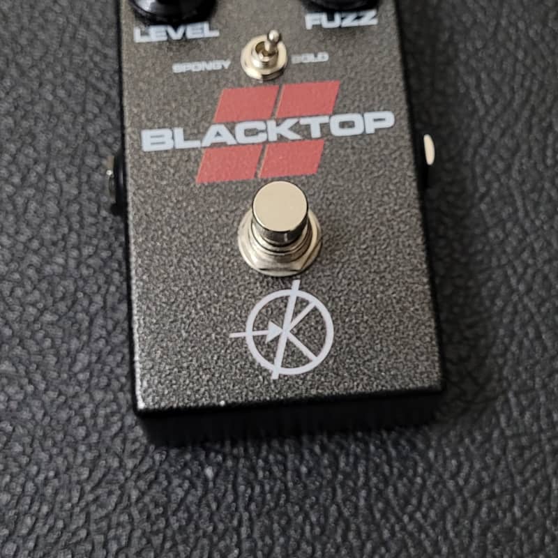 used 2010s Keeley Blacktop Vintage Silicon Fuzz Black - Effect Pedal