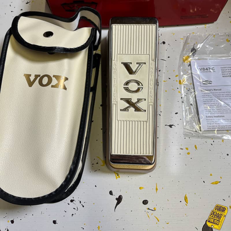 used 2020 Vox V847-C Wah Bronze - Effect Pedal