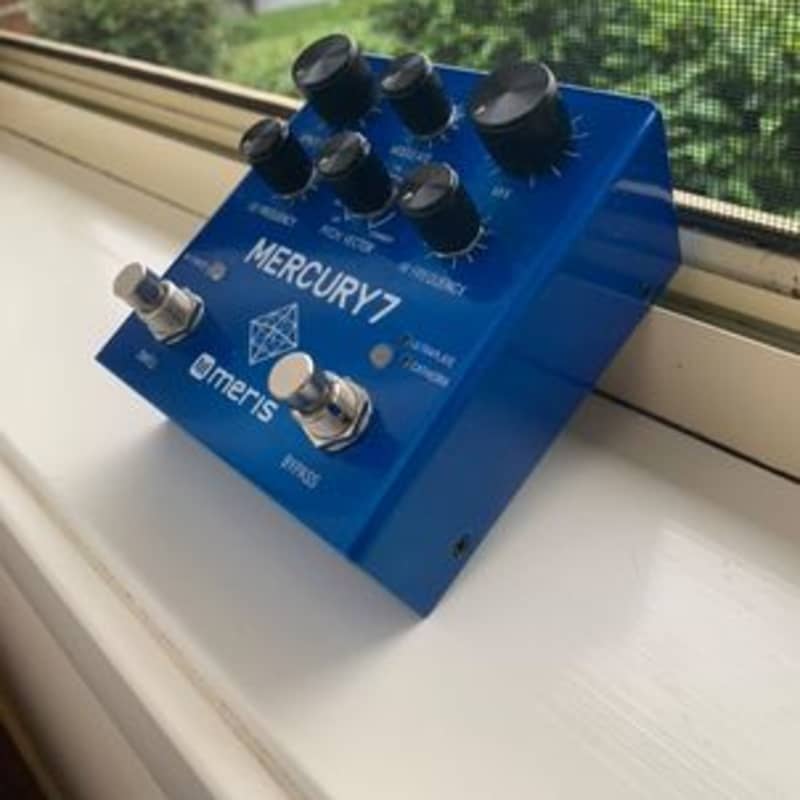 used 2010s Meris Mercury7 Reverb Blue - Effect Pedal