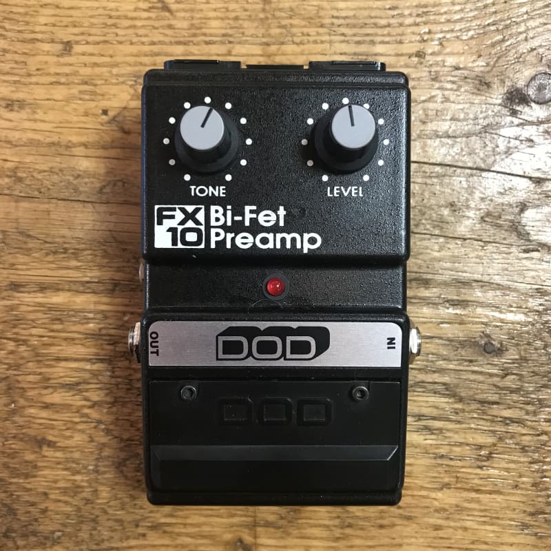 used 1980s DOD Bi-Fet Preamp FX10 Black - Effect Pedal