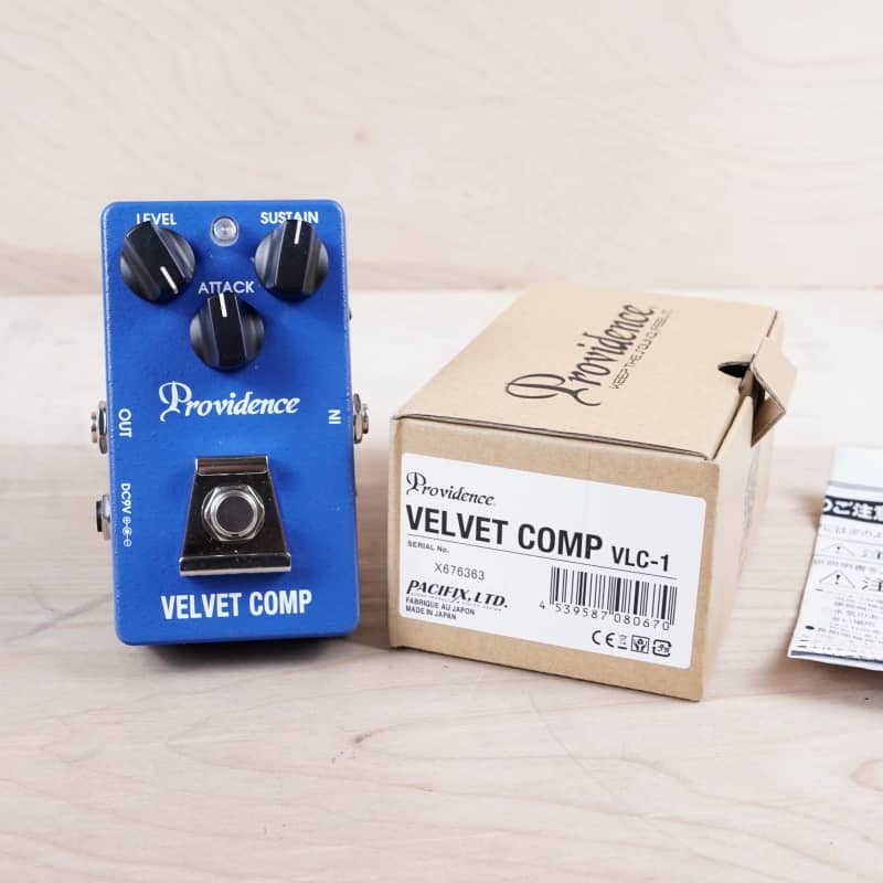 used Providence VLC-1 Velvet Comp Compressor Blue - Effect Pedal